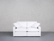 2-Seat Modular Loveseat (Thin Arms)