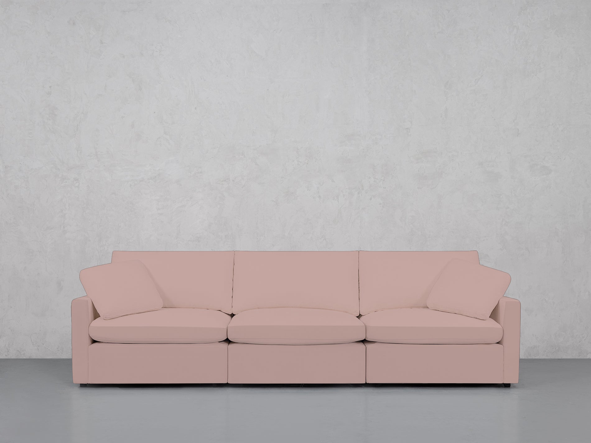 3-Seat Modular Sofa (Thin Arms)