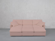 6-Seat Modular Daybed (Thin Arms)
