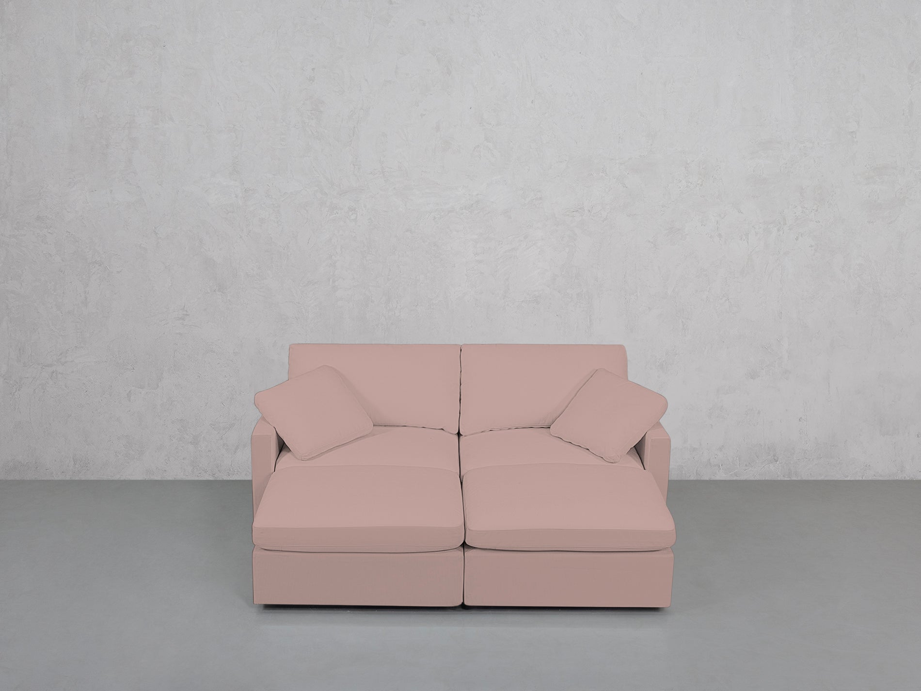 4-Seat Modular Daybed (Thin Arms)