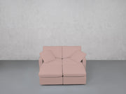 4-Seat Modular Daybed (Thin Arms)