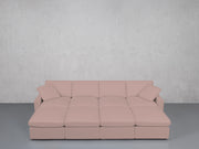 8-Seat Modular Daybed (Thin Arms)