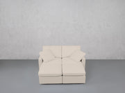 4-Seat Modular Daybed (Thin Arms)