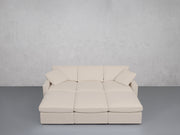6-Seat Modular Daybed (Thin Arms)