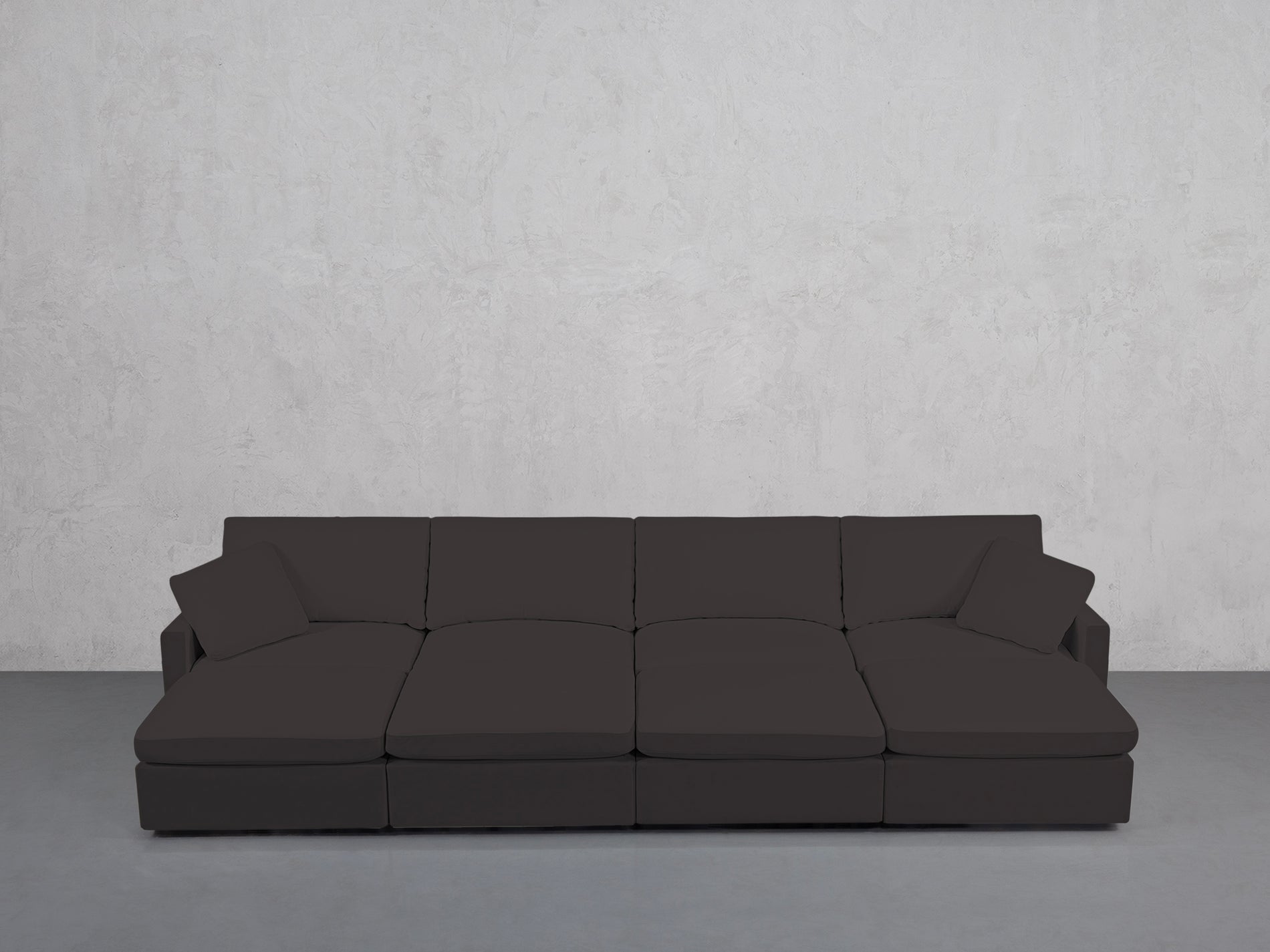 8-Seat Modular Daybed (Thin Arms)