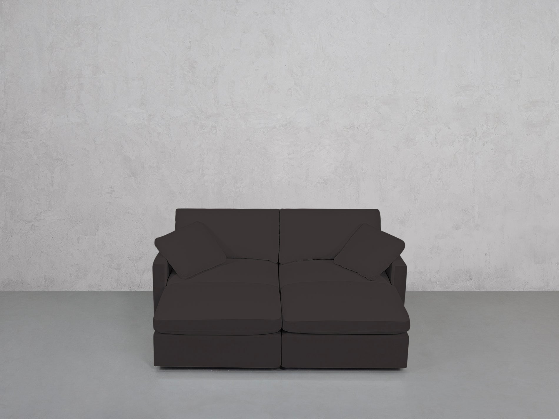 4-Seat Modular Daybed (Thin Arms)