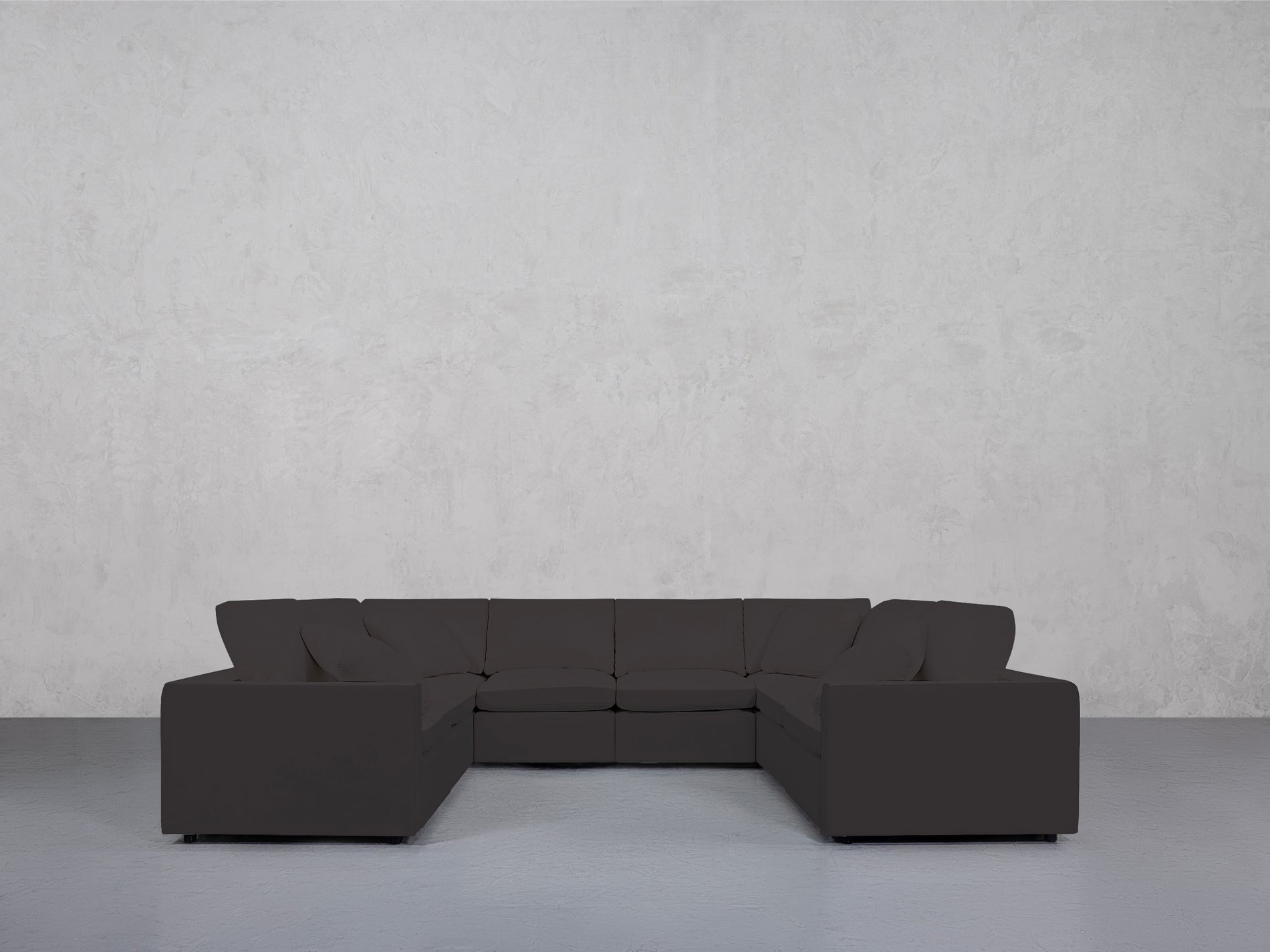 8-Seat Modular U-Sectional (Thin Arms)