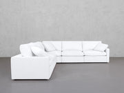 5-Seat Modular Corner Sectional (Thin Arms)