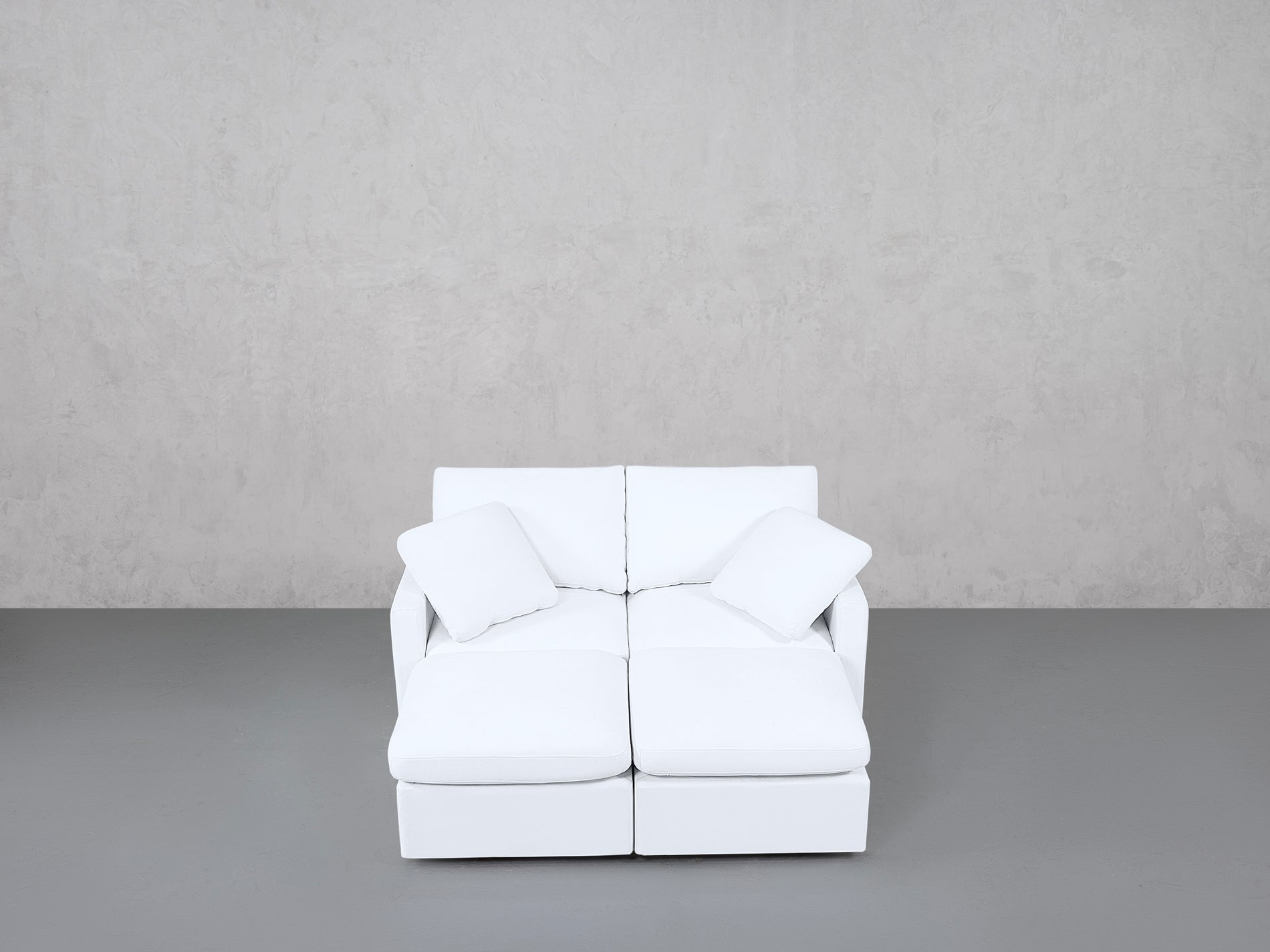 4-Seat Modular Daybed (Thin Arms)