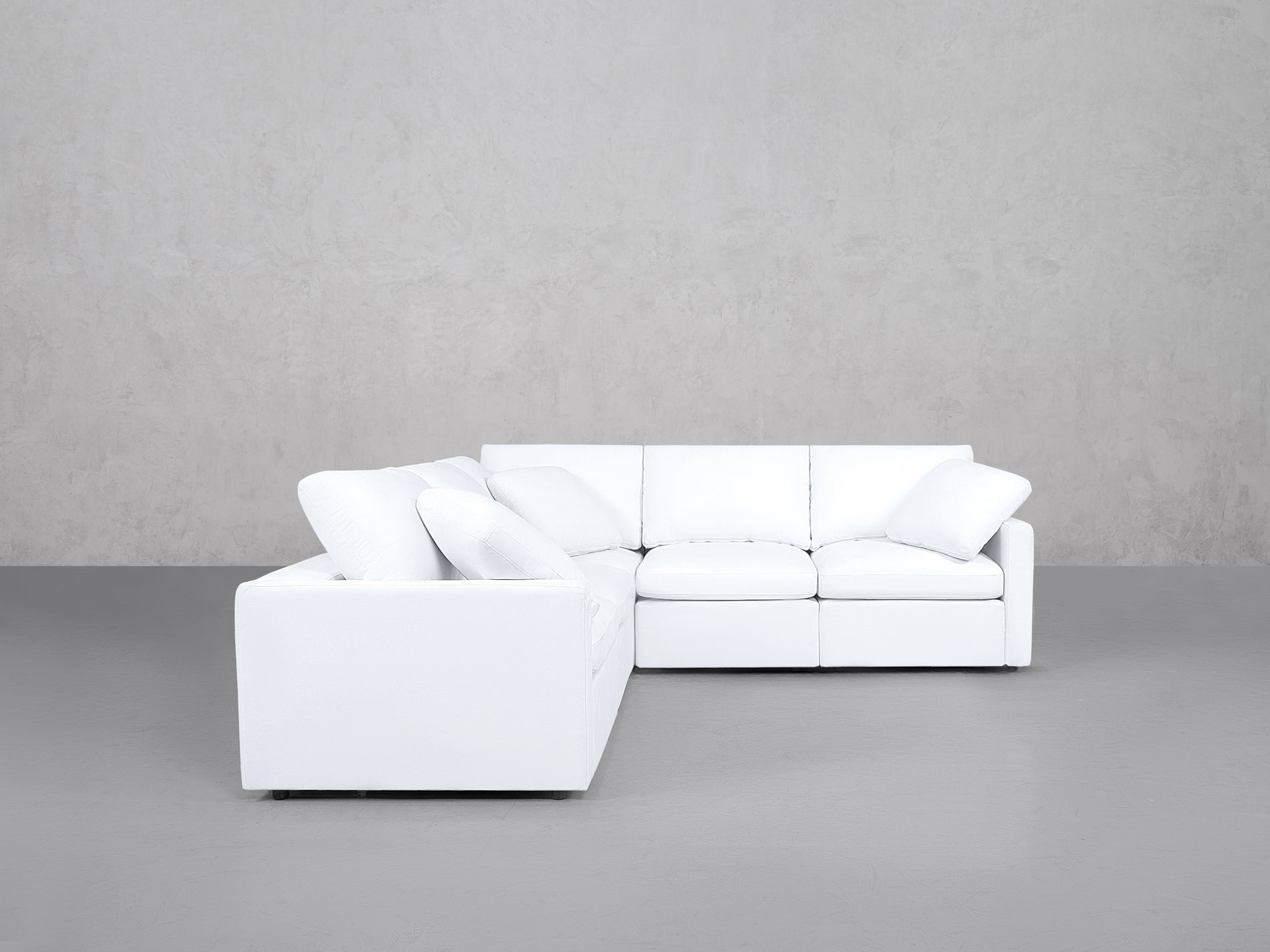 5-Seat Modular Corner Sectional (Thin Arms)