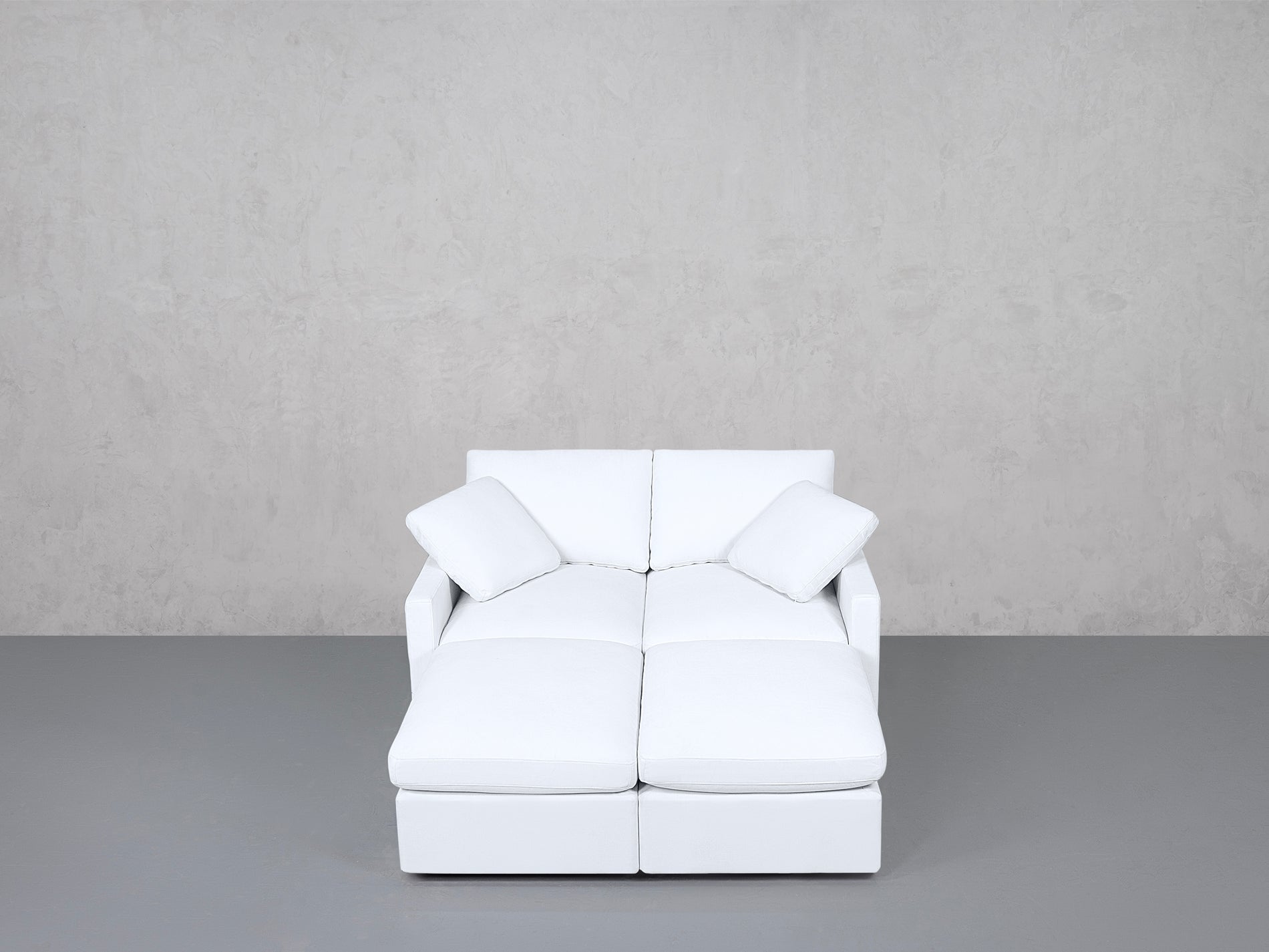 4-Seat Modular Daybed (Thin Arms)