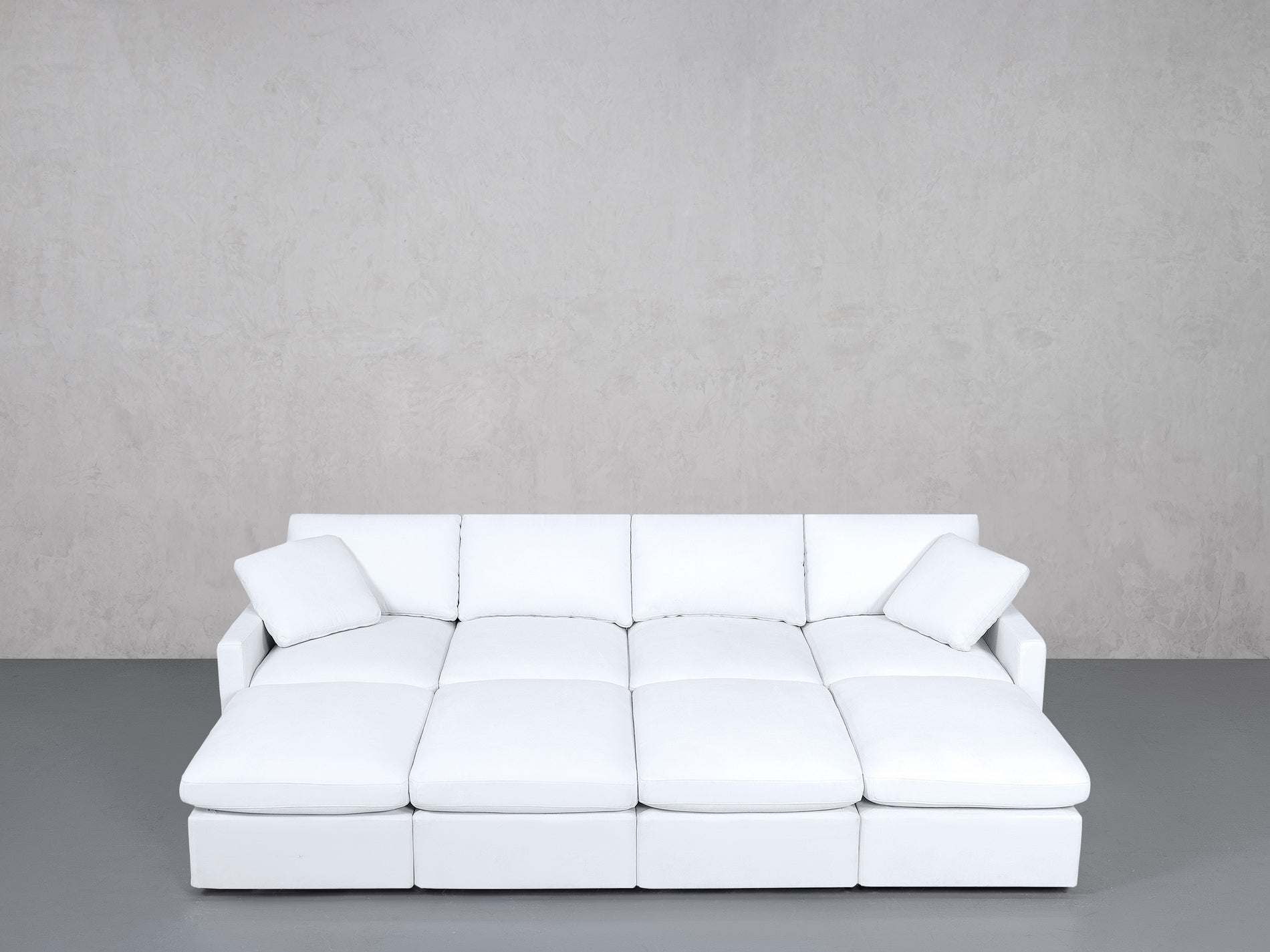 8-Seat Modular Daybed (Thin Arms)