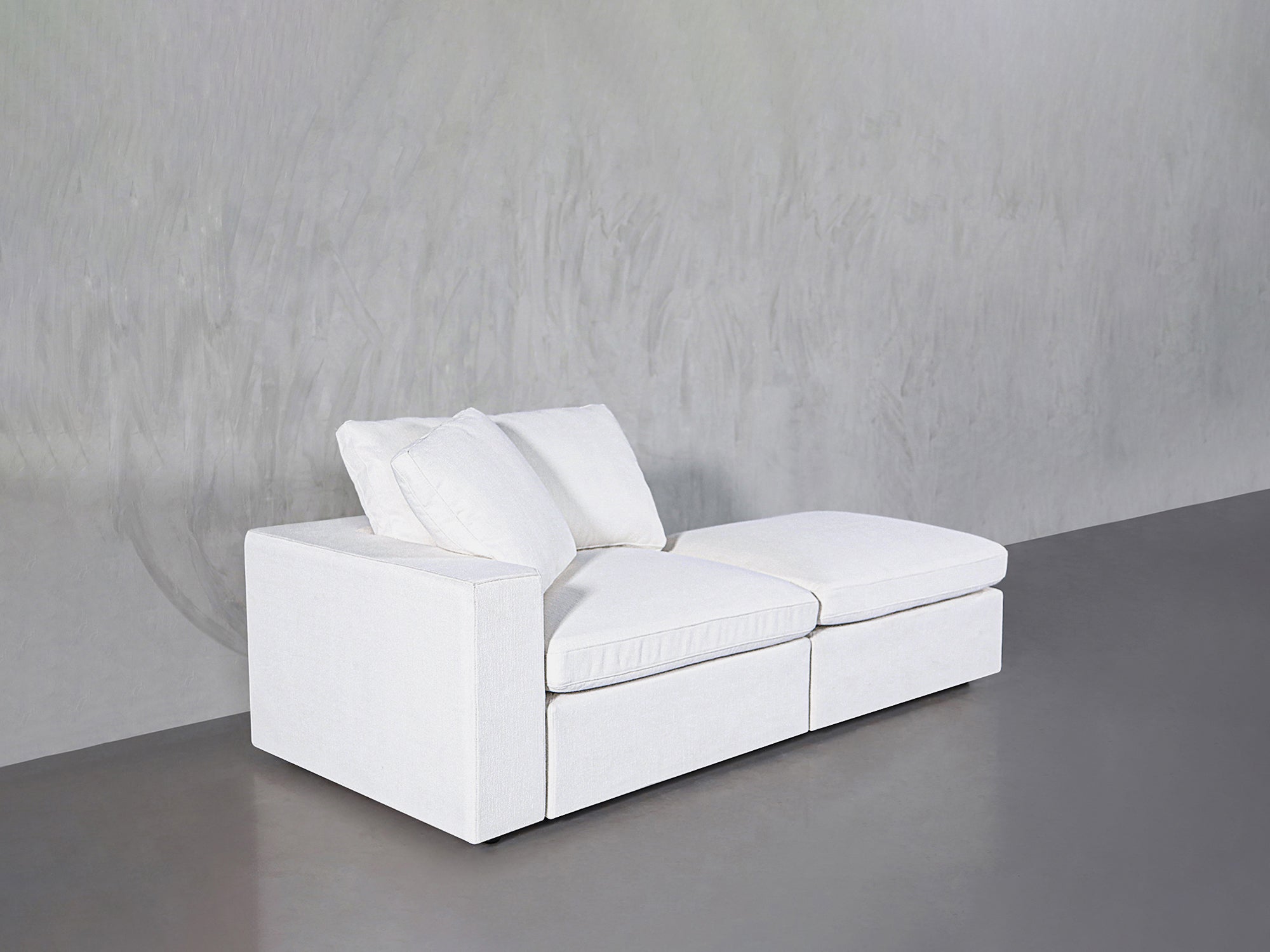 2-Seat Modular Lounger Loveseat - 7th Avenue