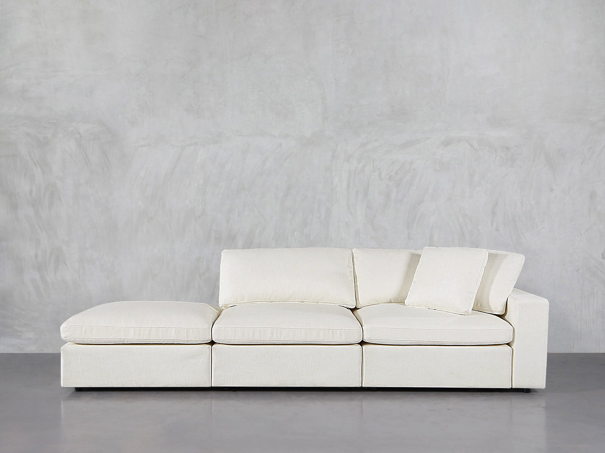 3-Seat Modular Lounger Sofa - 7th Avenue