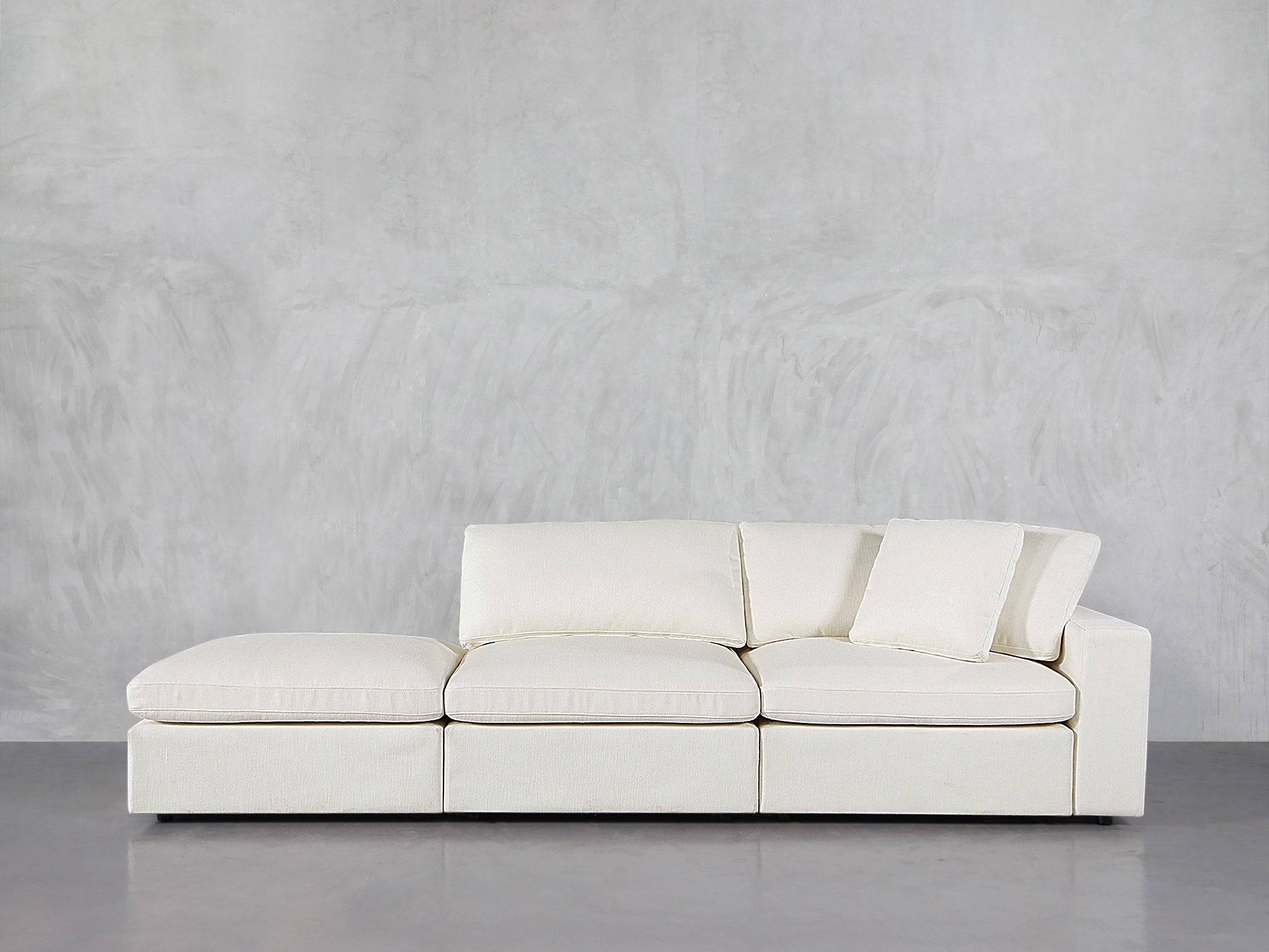 3-Seat Modular Lounger Sofa - 7th Avenue
