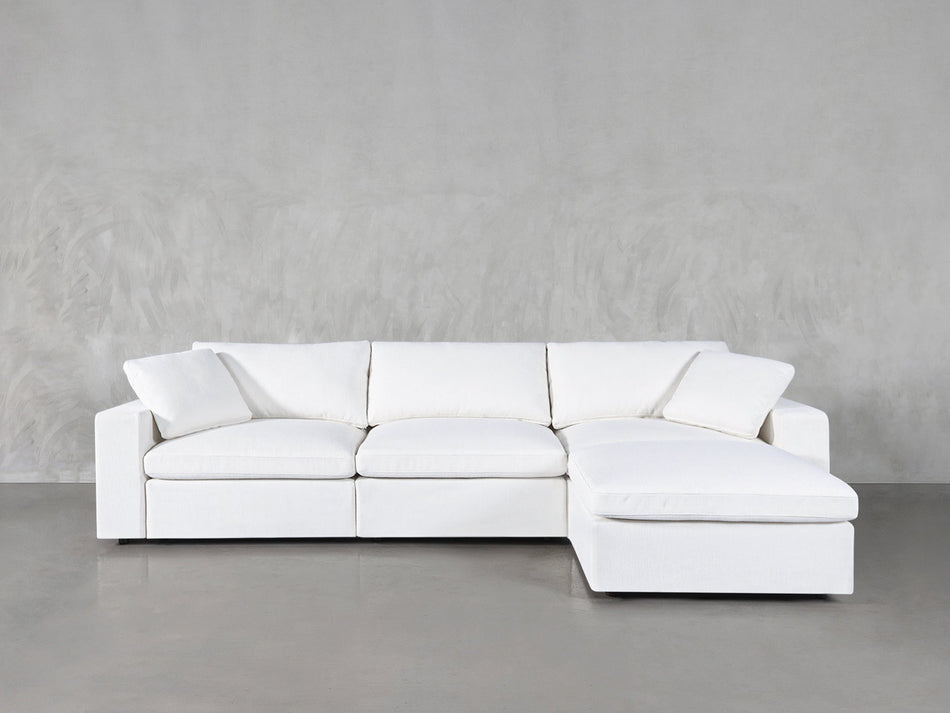 4-Seat Modular Chaise Sectional - 7th Avenue