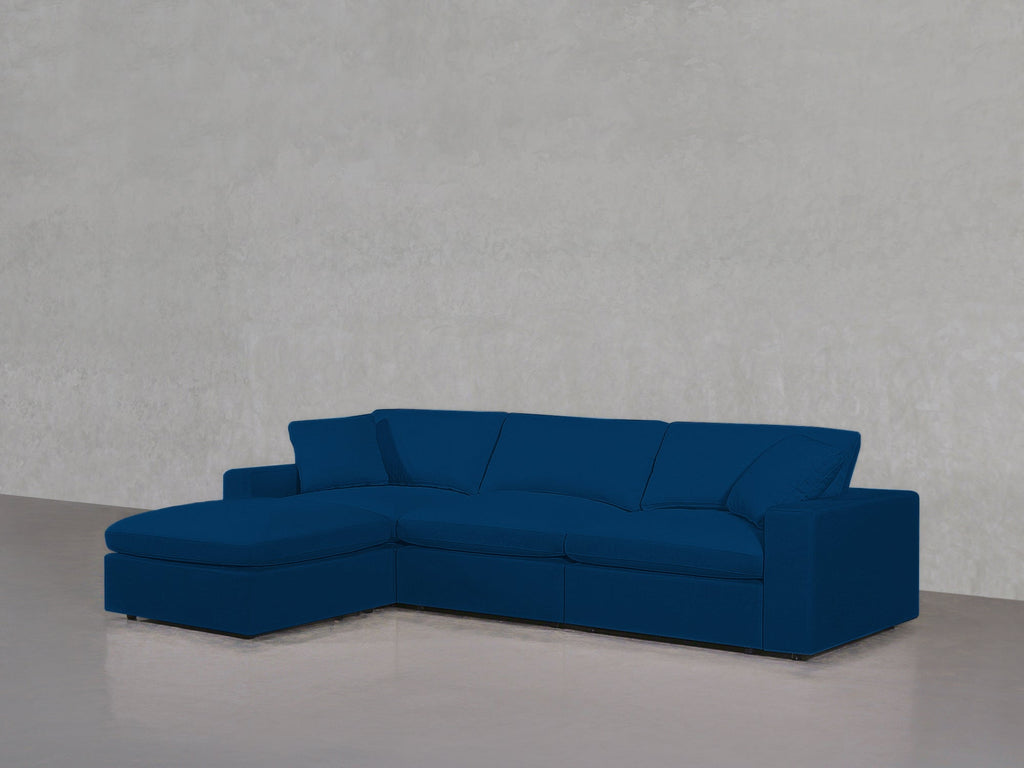 4-Seat Modular Chaise Sectional - 7th Avenue