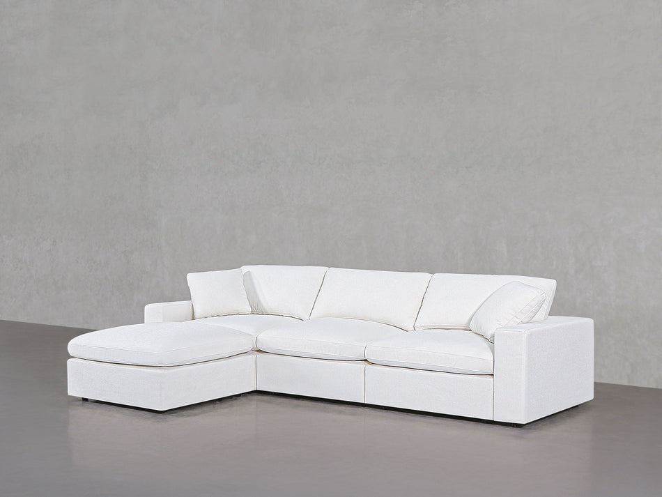 4-Seat Modular Chaise Sectional - Extra-Deep - 7th Avenue