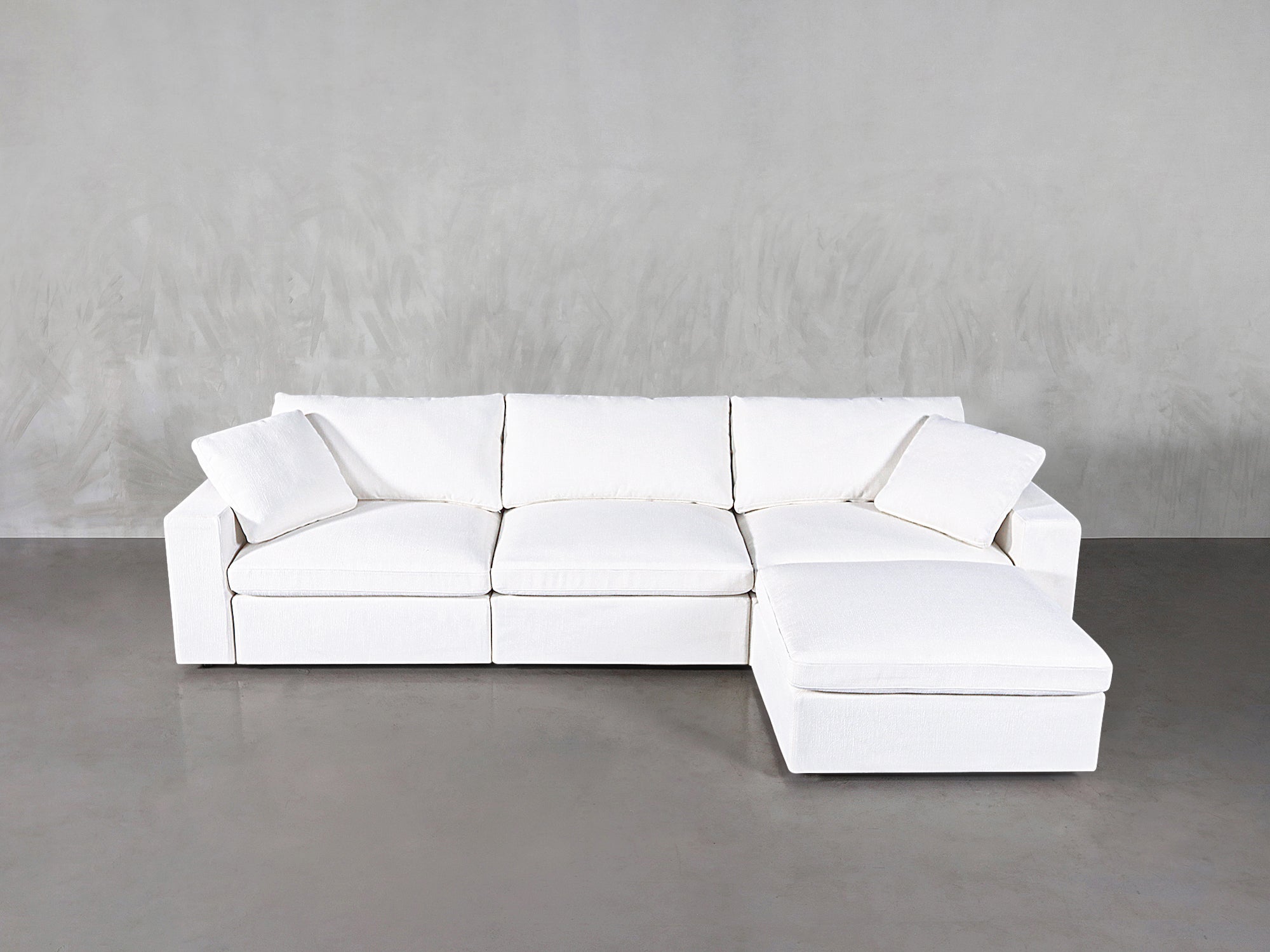 4-Seat Modular Chaise Sectional - 7th Avenue