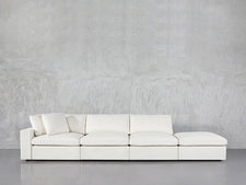 4-Seat Modular Lounger Sofa - 7th Avenue