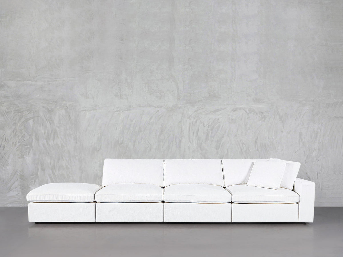 4-Seat Modular Lounger Sofa - 7th Avenue