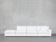 4-Seat Modular Lounger Sofa - 7th Avenue