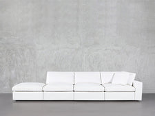 4-Seat Modular Lounger Sofa - 7th Avenue