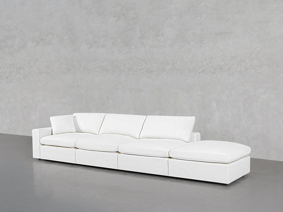 4-Seat Modular Lounger Sofa - 7th Avenue