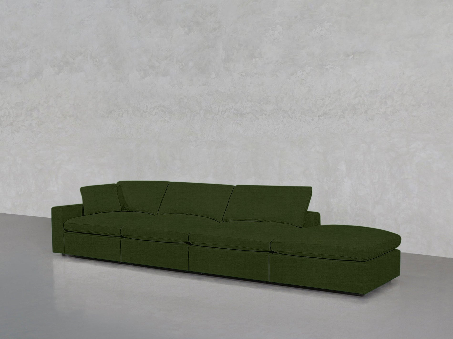 4-Seat Modular Lounger Sofa - 7th Avenue