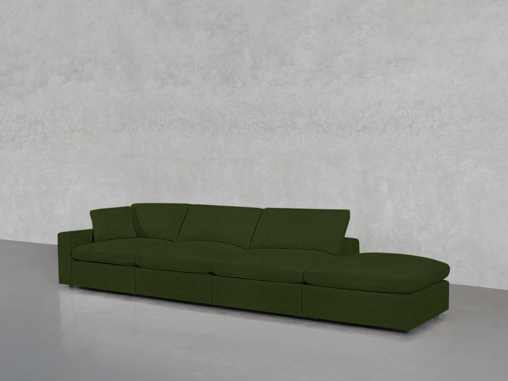 4-Seat Modular Lounger Sofa - 7th Avenue