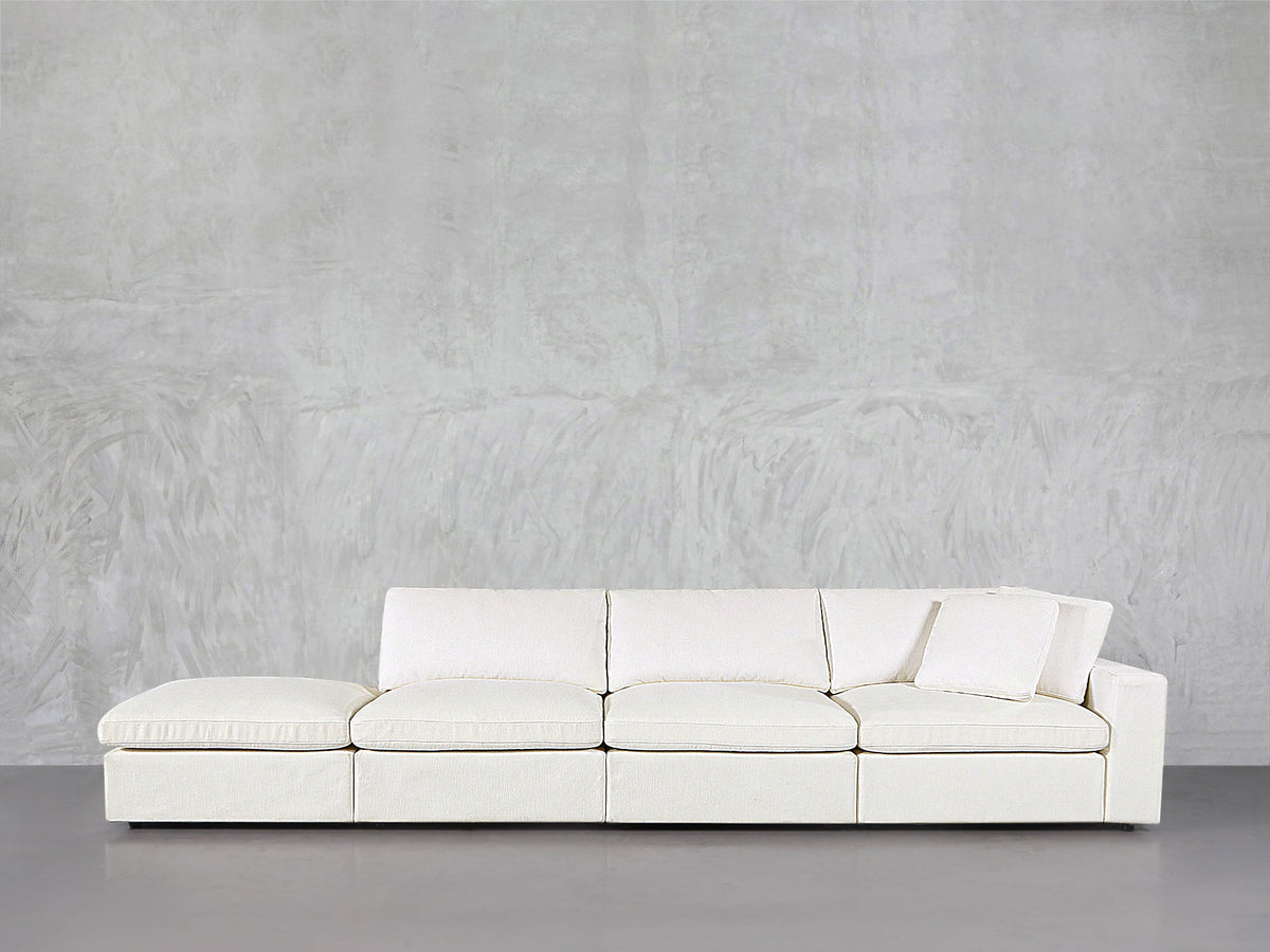 4-Seat Modular Lounger Sofa - 7th Avenue