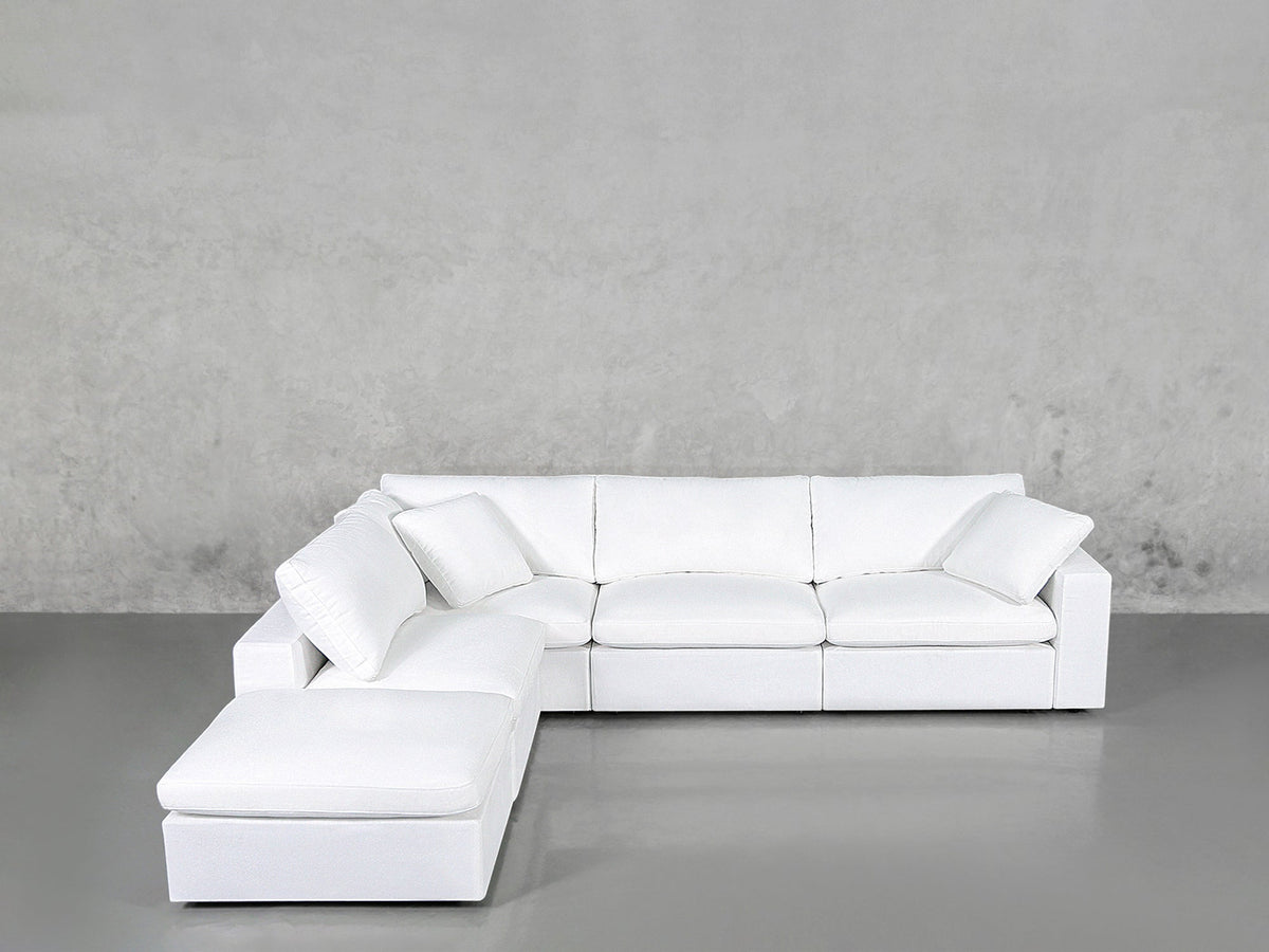 5-Seat Modular Corner Lounger Sectional - 7th Avenue