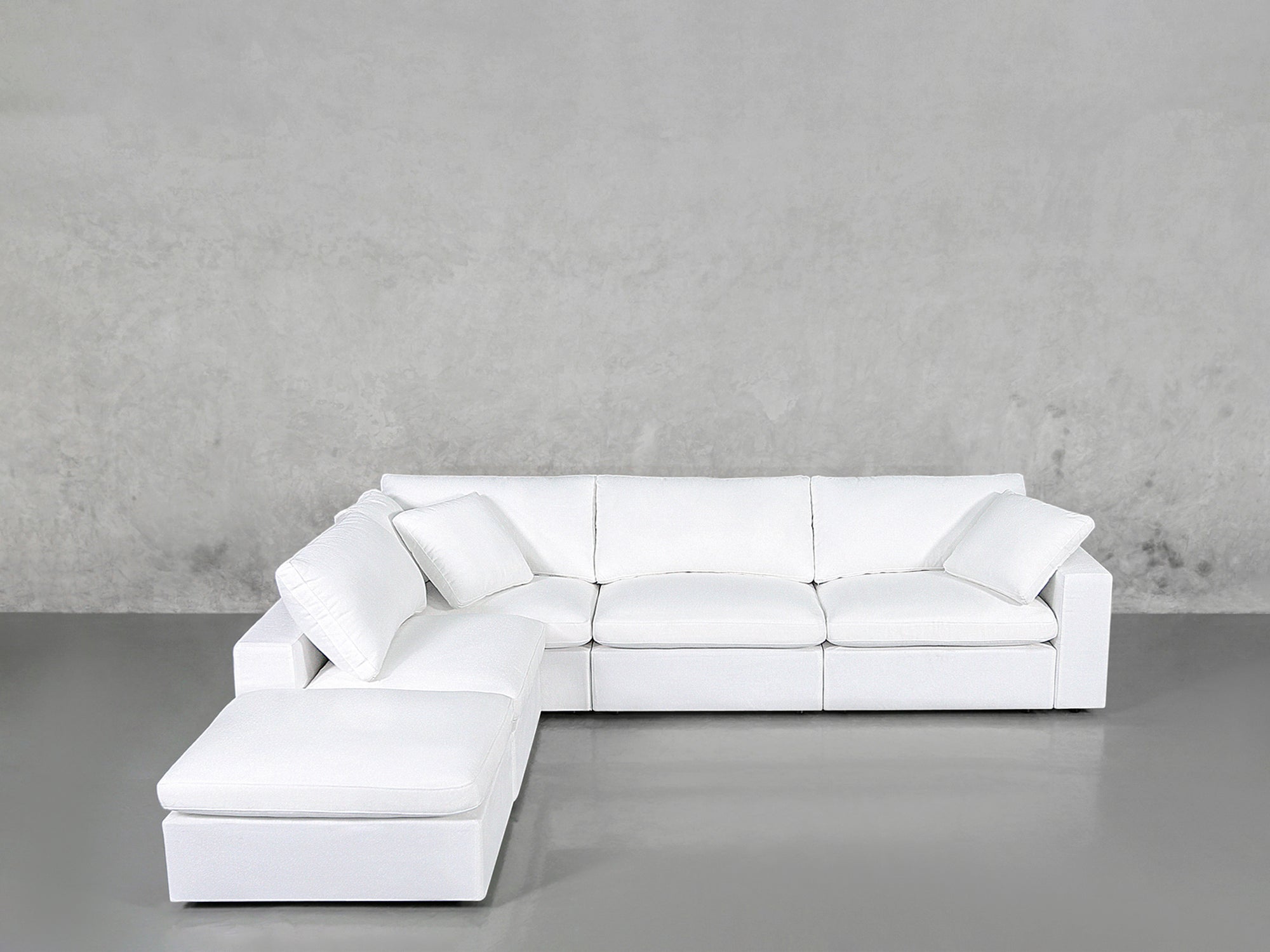 5-Seat Modular Corner Lounger Sectional - 7th Avenue