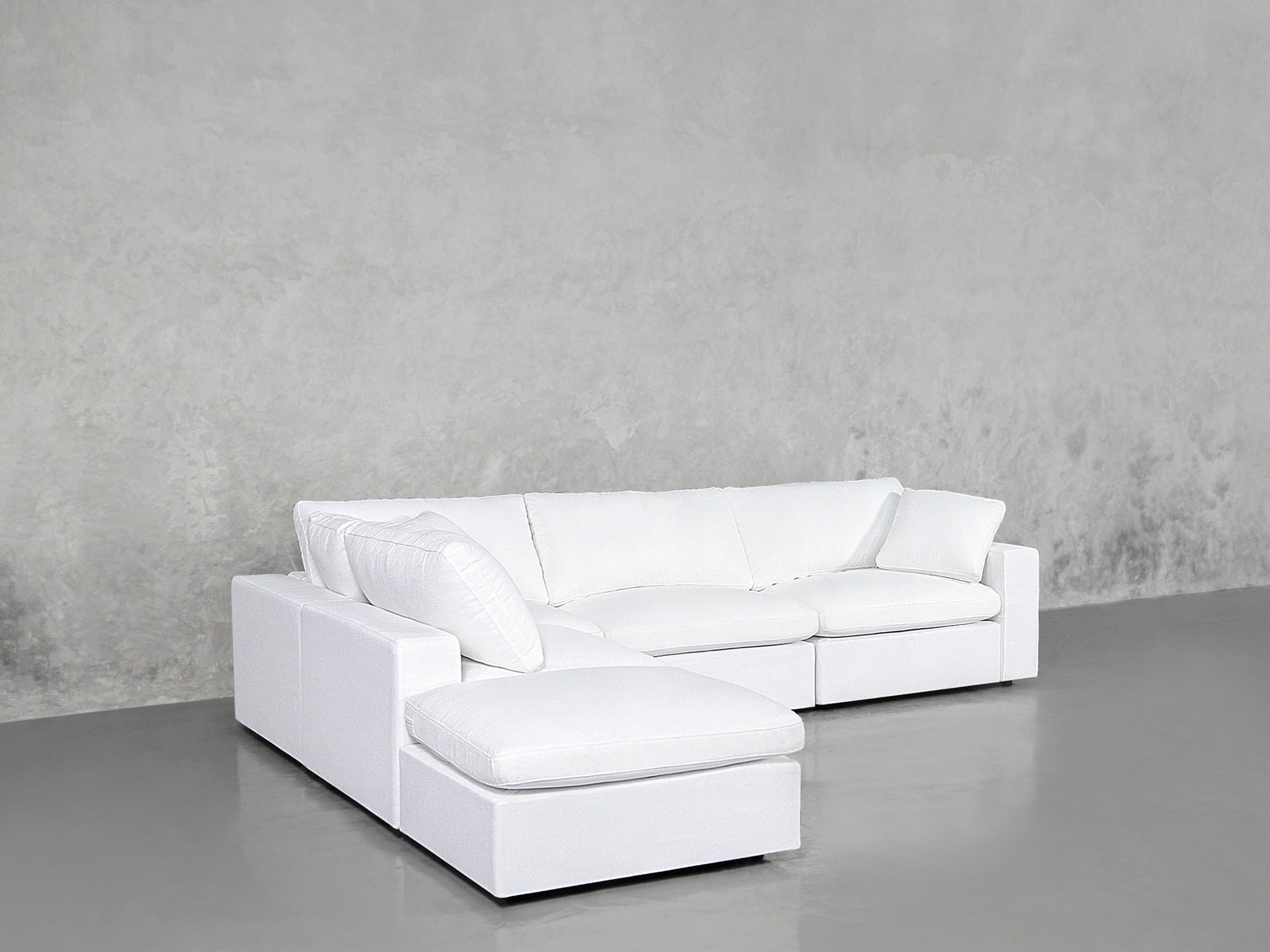 5-Seat Modular Corner Lounger Sectional