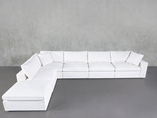 6-Seat Modular Corner Lounger Sectional - 7th Avenue