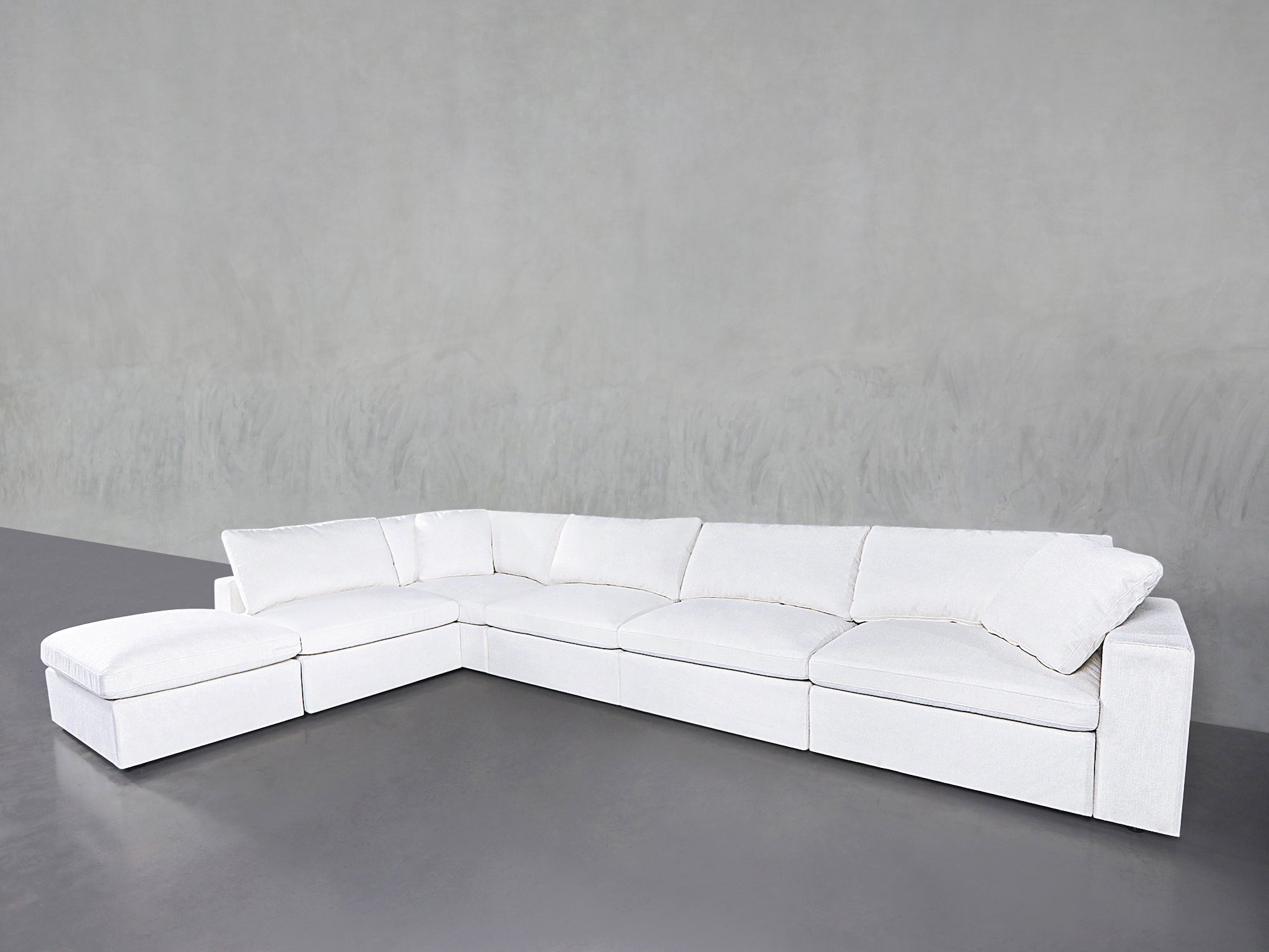 6-Seat Modular Corner Lounger Sectional - 7th Avenue