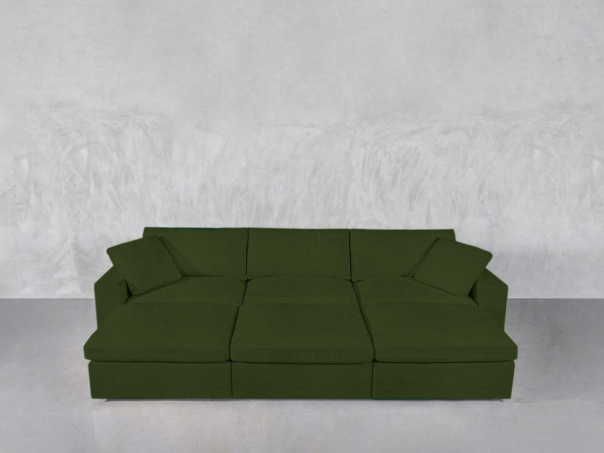 6-Seat Modular Daybed - 7th Avenue