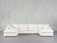 6-Seat Modular Double Chaise Sectional - 7th Avenue