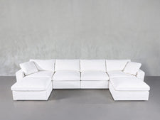 6-Seat Modular Double Chaise Sectional - 7th Avenue