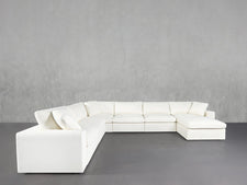 7-Seat Modular Chaise Corner Sectional - 7th Avenue