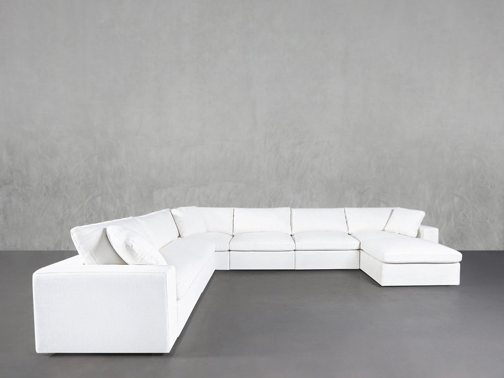 7-Seat Modular Chaise Corner Sectional - 7th Avenue