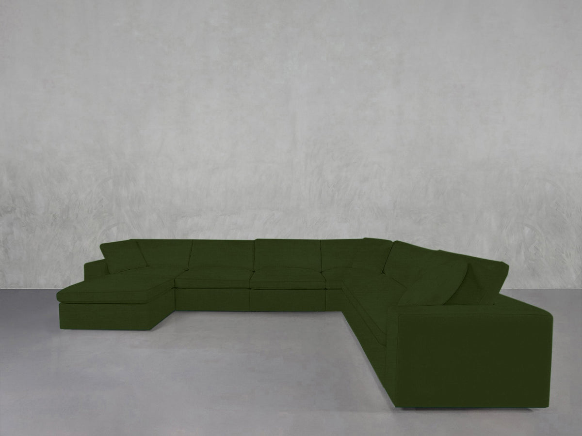 7-Seat Modular Chaise Corner Sectional - 7th Avenue