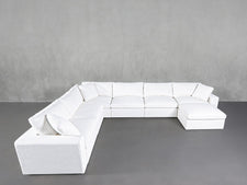 7-Seat Modular Chaise Corner Sectional - 7th Avenue