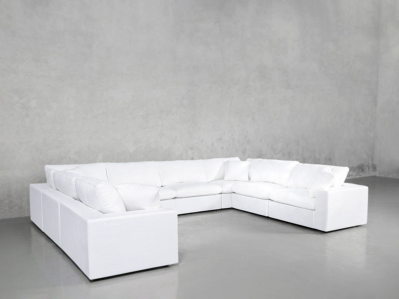 8 - Seat Modular U - Sectional - 7th Avenue