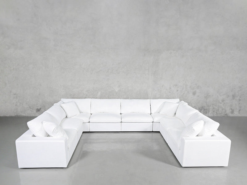 8 - Seat Modular U - Sectional - 7th Avenue