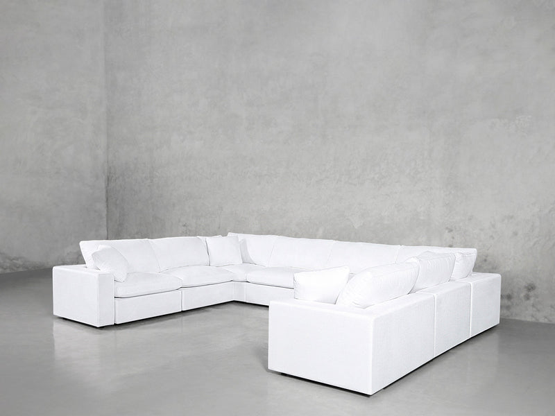 8 - Seat Modular U - Sectional - 7th Avenue